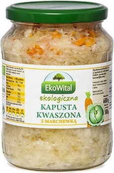 Dưa cải bắp với cà rốt hữu cơ 680 g / 500 g EKOWITAL